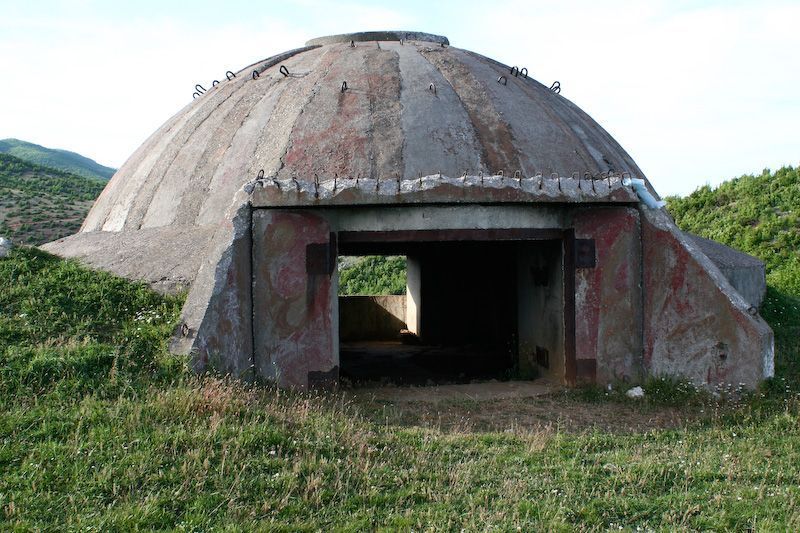 bunker de Albania Tirana