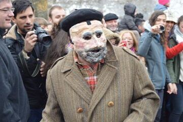 la vijanera Cantabria carnaval invierno