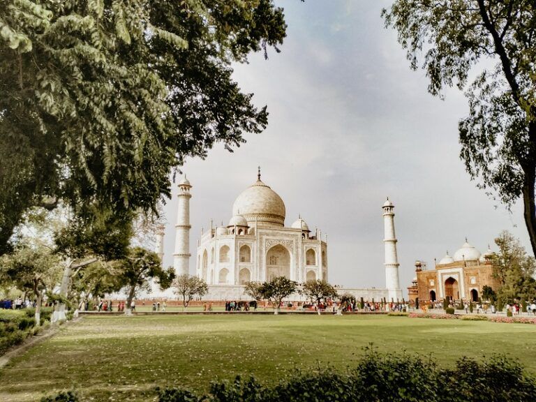 taj mahal india mapa