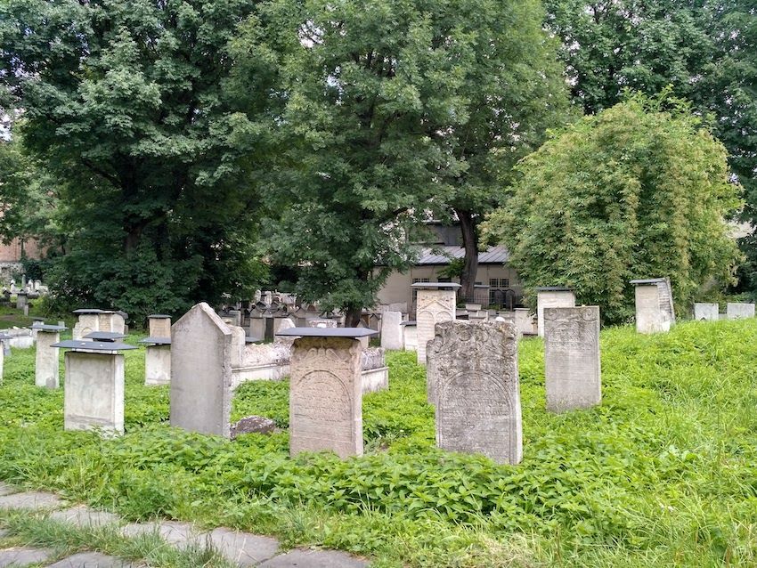 cementerio sinagoga remah cracovia