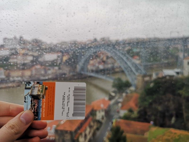 mejores miradores oporto teleferico gaia