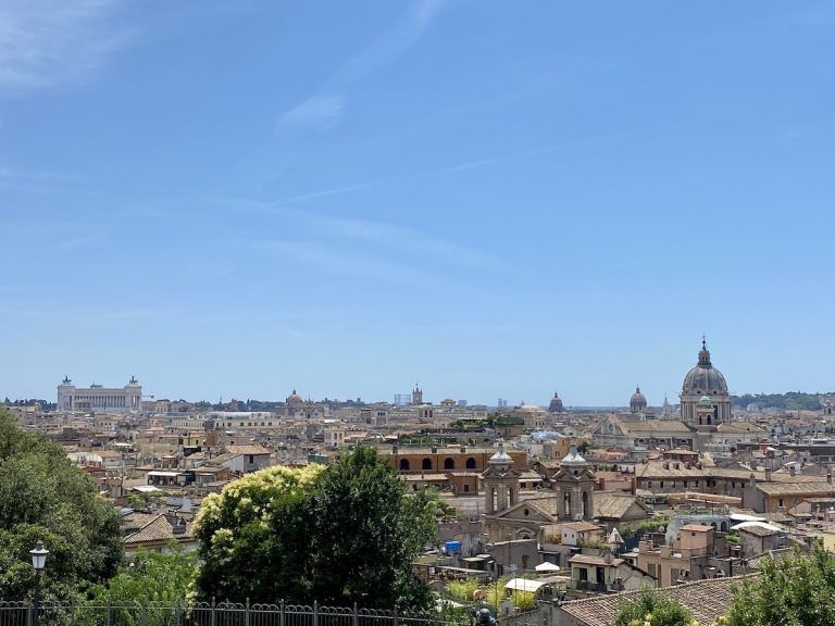 mejores miradores de roma Terraza Viale del Belvedere