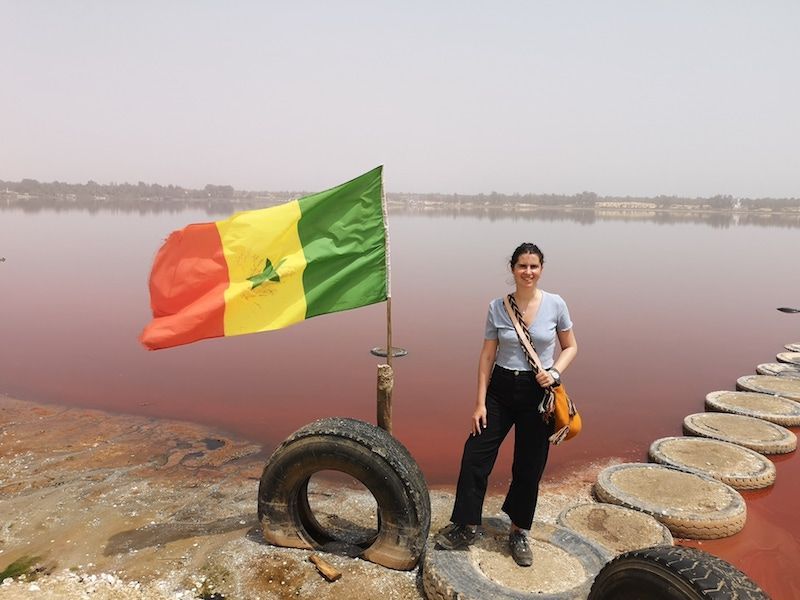 que ver en senegal lago rosa