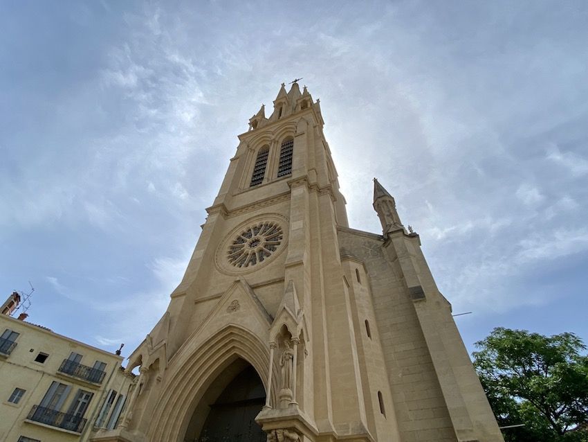 que ver en montpellier iglesia de Santa Ana