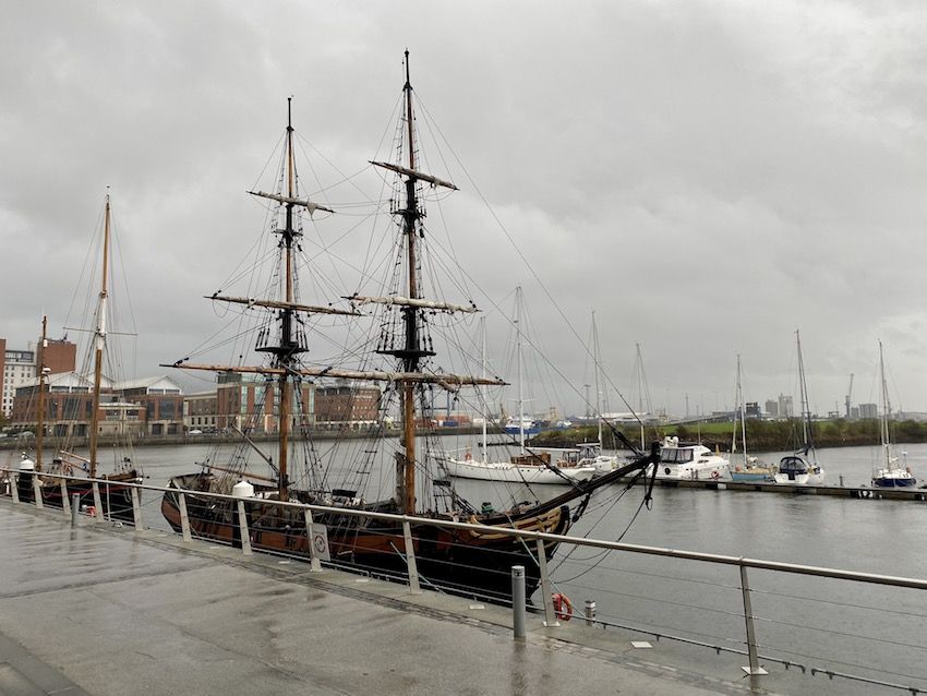 ciudad de belfast puerto