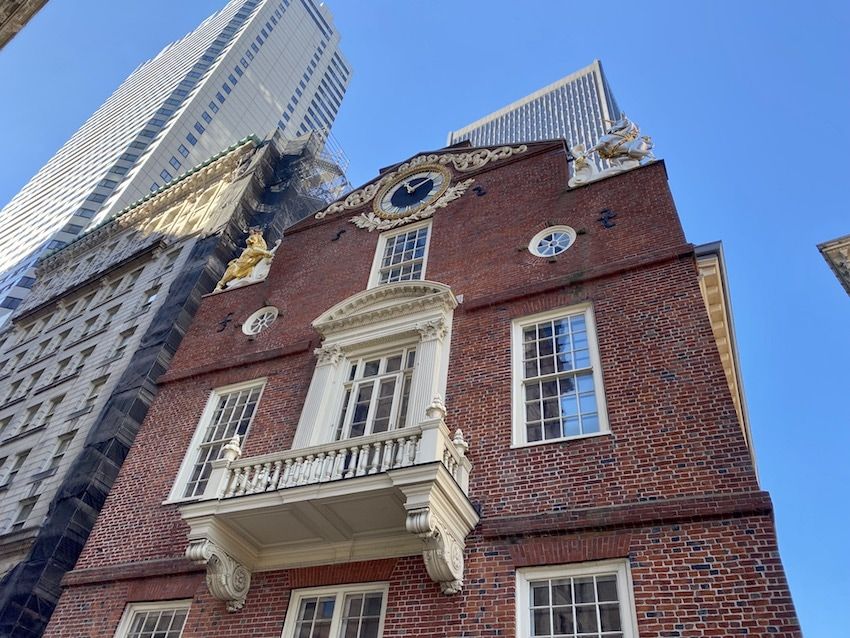 hacer el freedom trail vieja casa de estado boston