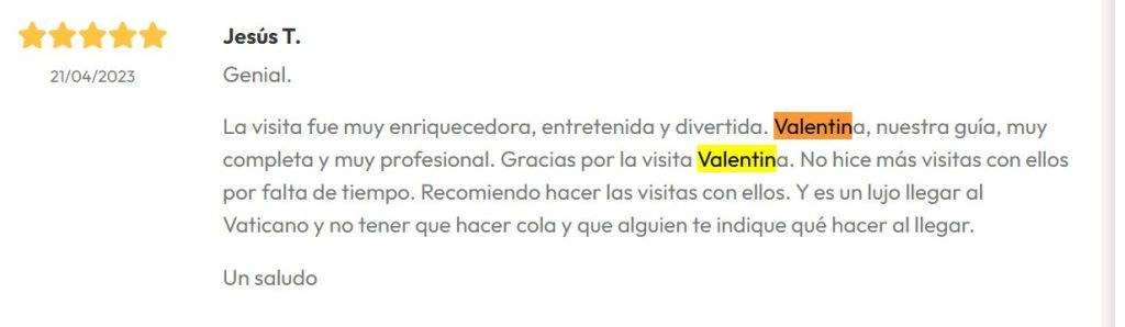 opiniones tour museos vaticanos
