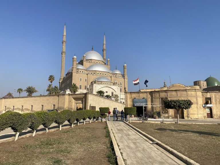 mezquita alabastro el cairo egipto