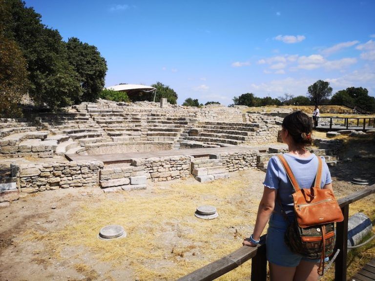visitar las ruinas de troya