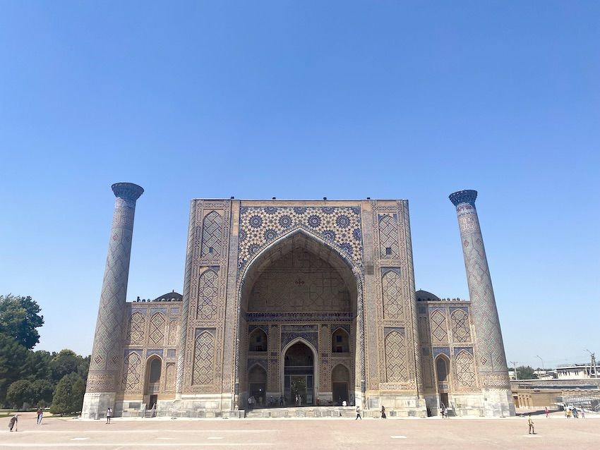 recorrido por samarcanda uzbekistan