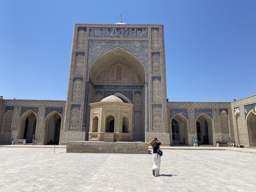 Mezquita Kalon bujara uzbekistan