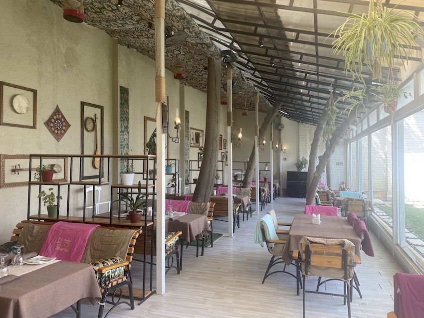 cafe teatro en samarcanda