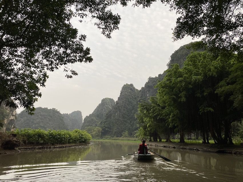 paseo en barca por tam coc