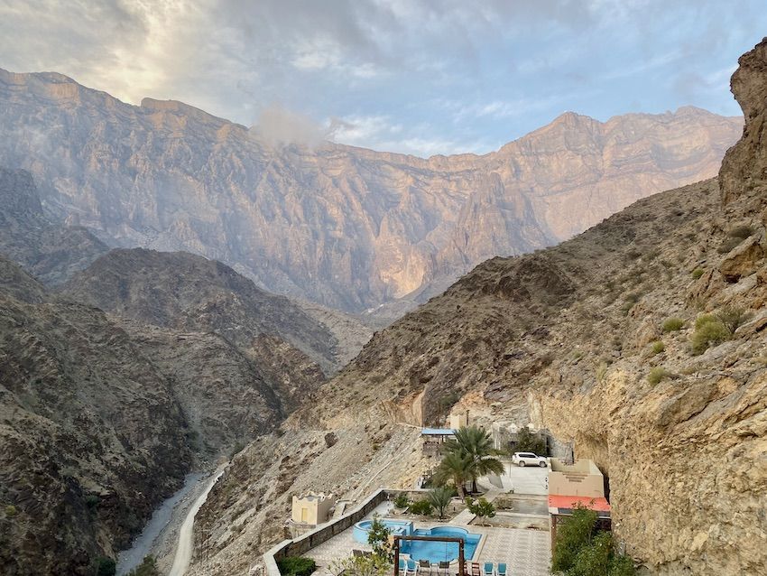 jebel shams montañas oman