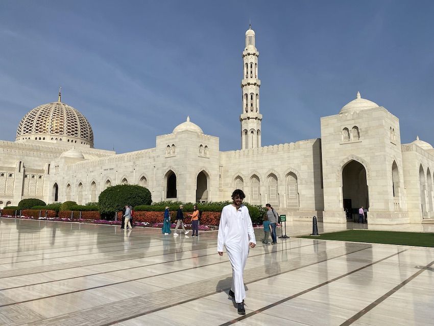 mezquita sultan qaboos mascate