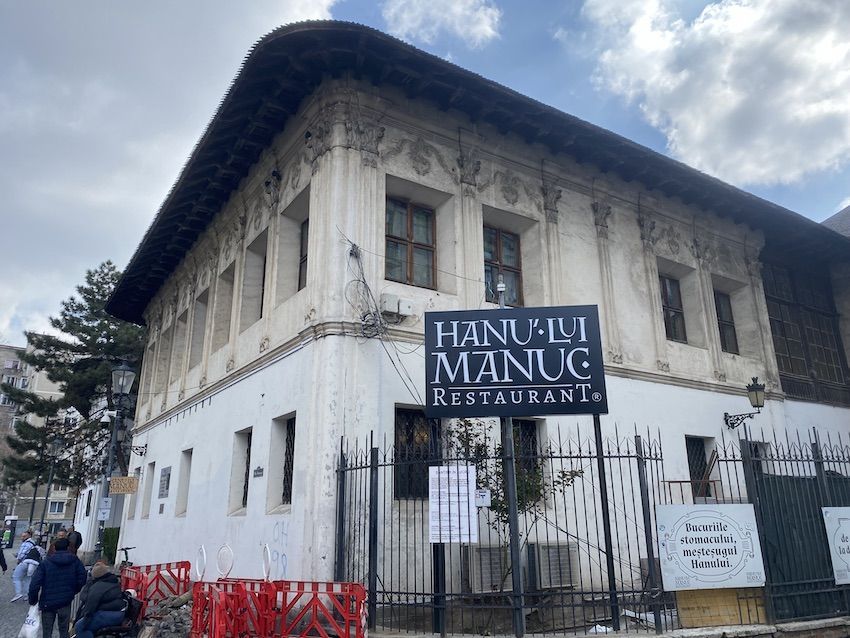 hanu lui manuc bucarest rumania