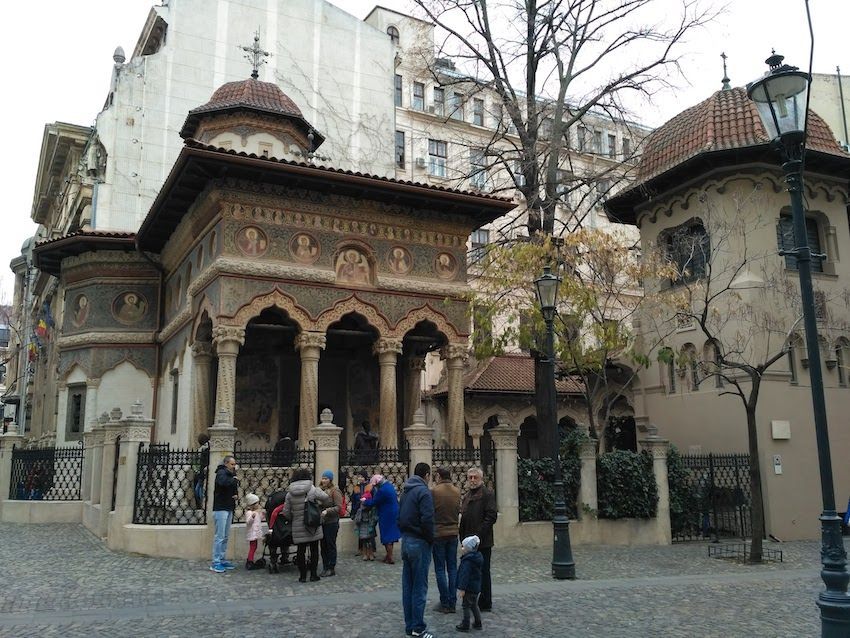 iglesia Stavropoleos bucarest que ver
