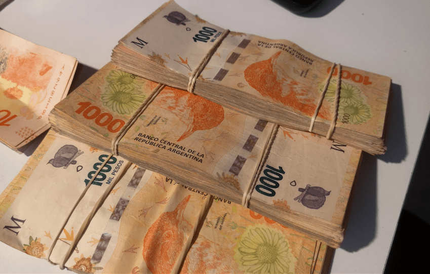 cambio de dinero en argentina