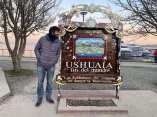 cartel ushuaia fin del mundo