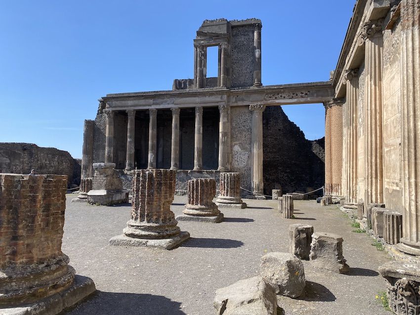 sitio arqueologico de pompeya