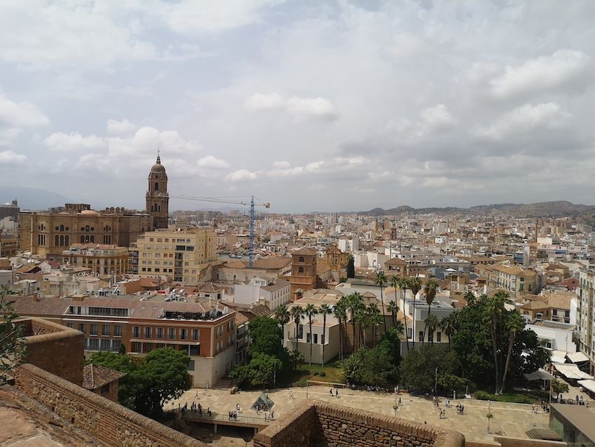 malaga en tren