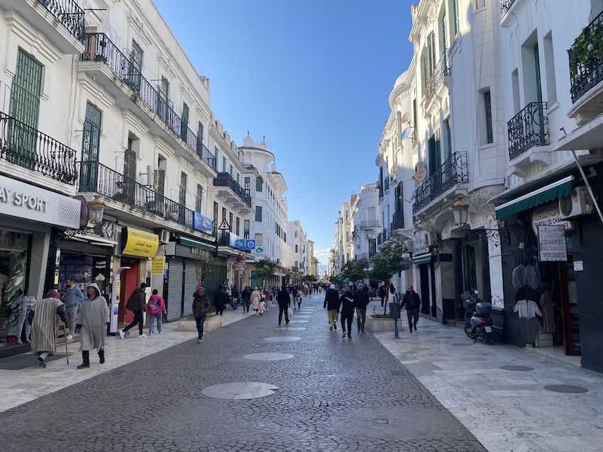 avenida de Mohamed V tetuan