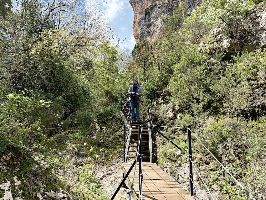 ruta pasarelas rio vero alquezar