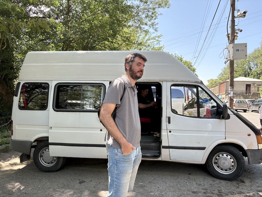 viajar en furgo georgia