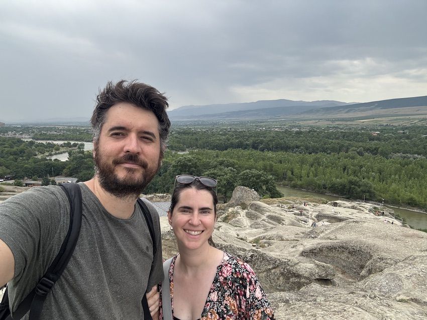 visitando Uplistsikhe georgia